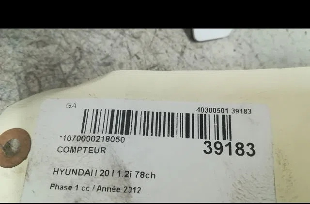 Compteur Hyundai I20 I (PB, PBT) 1.2 (2008-2012) occasion