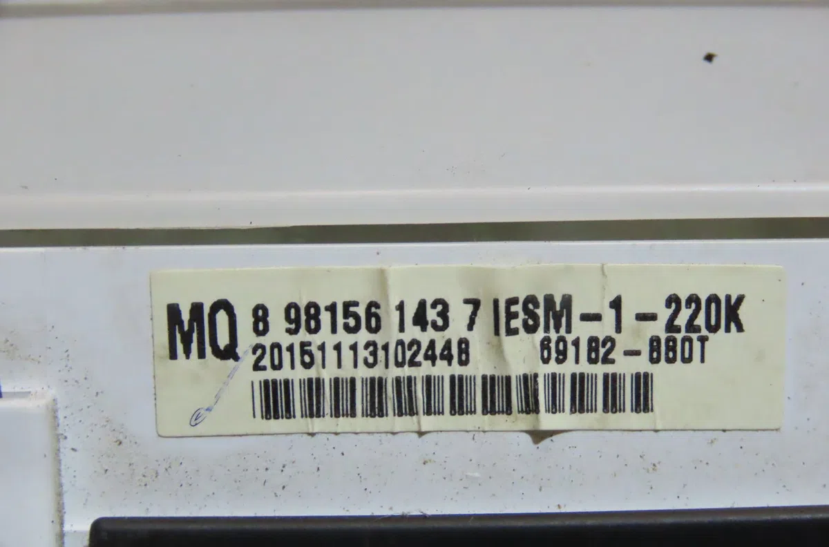 Compteur Isuzu D-MAX II (TFR, TFS) 2.5 crdi 4x4 (tfs86j) (2012) occasion