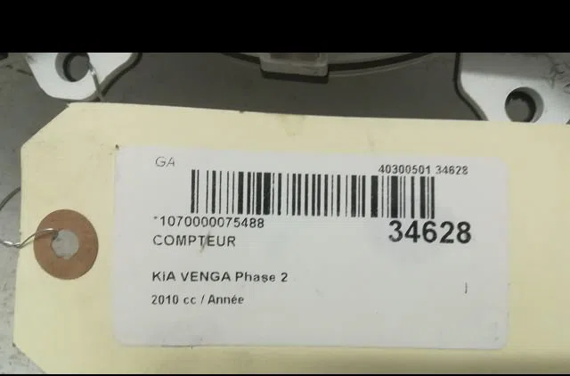 Compteur Kia VENGA (YN) 1.4 crdi 90 (2010) occasion