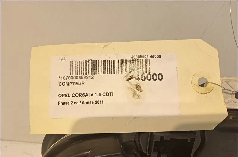 Compteur Opel CORSA D (S07) 1.3 cdti (l08, l68) (2006-2014) 5 portes occasion