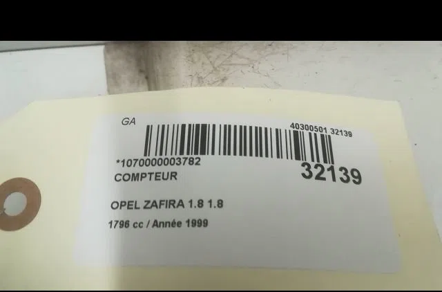 Compteur Opel ZAFIRA A Monospace (T98) 1.8 16v (f75) (1999-2000) occasion