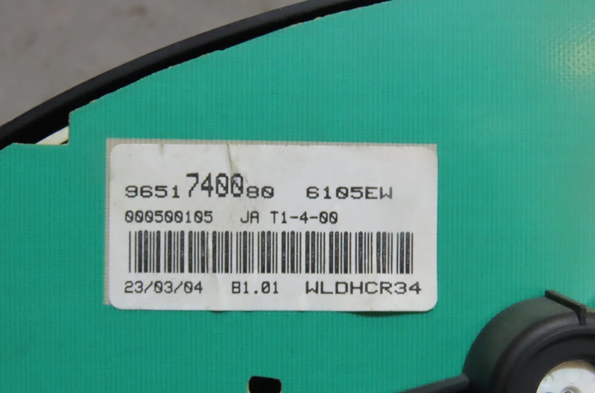Compteur PEUGEOT 206 occasion
