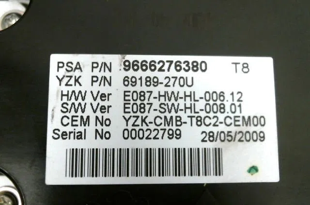 Compteur PEUGEOT 3008 occasion