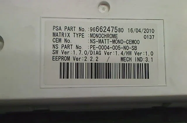 Compteur PEUGEOT 3008 occasion
