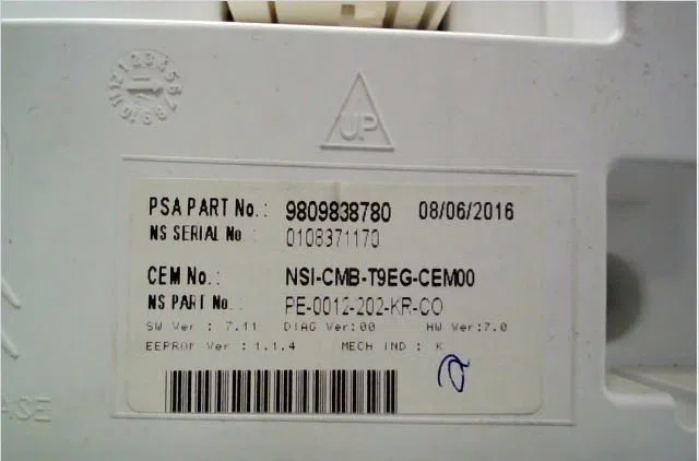 Compteur Peugeot 308 II (LB_, LP_, LW_, LH_, L3_) 1.6 bluehdi 120 (2013-2021) occasion
