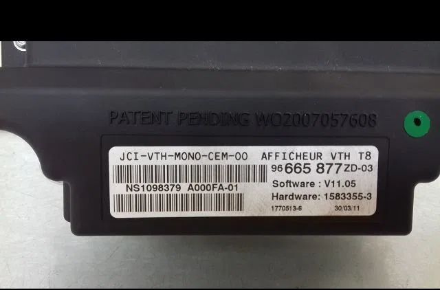 Compteur Peugeot 5008 (0U_, 0E_) 1.6 hdi (2010-2017) 5 portes occasion