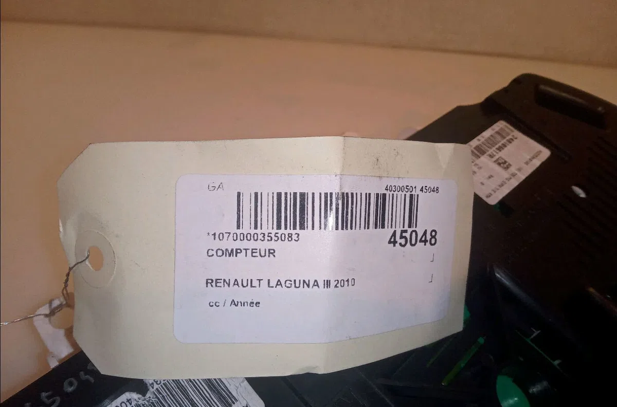 Compteur Renault LAGUNA III (BT0-1) 2.0 dci (bt07, bt0j, bt14, bt1a, bt1s) (2007-2015) 5 portes occasion