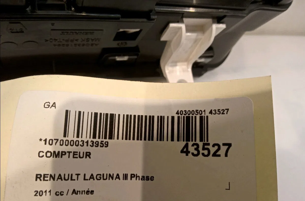 Compteur Renault LAGUNA III Grandtour (KT0-1) 1.5 dci (kt0a, kt0r, kt02) (2007-2015) occasion