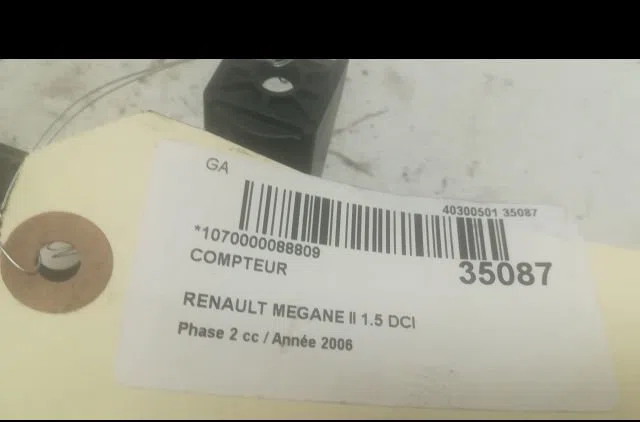 Compteur Renault MEGANE II (BM0-1_, CM0-1_) 1.5 dci (bm1e, cm1e) (2005-2008) occasion