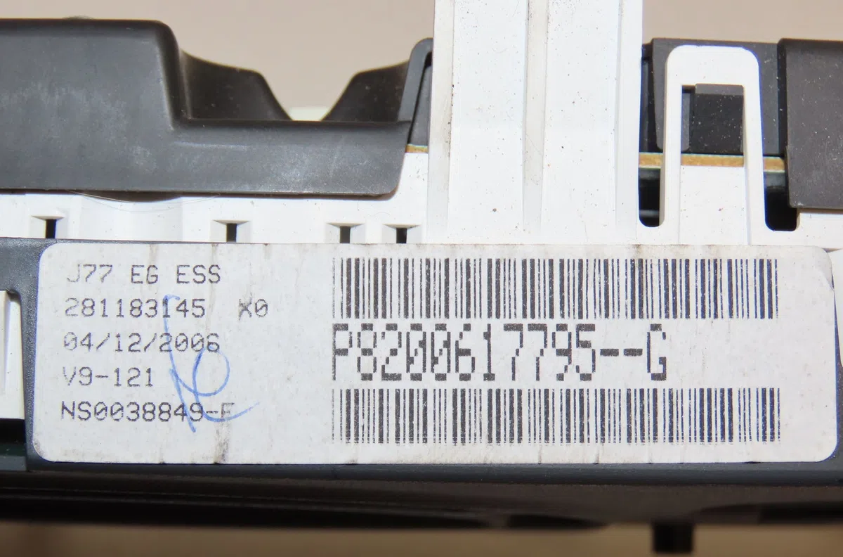 Compteur Renault MODUS - GRAND MODUS (F-JP0_) 1.6 (jp03, jp0b, jp0u, jp0y, jp1g) (2004) occasion