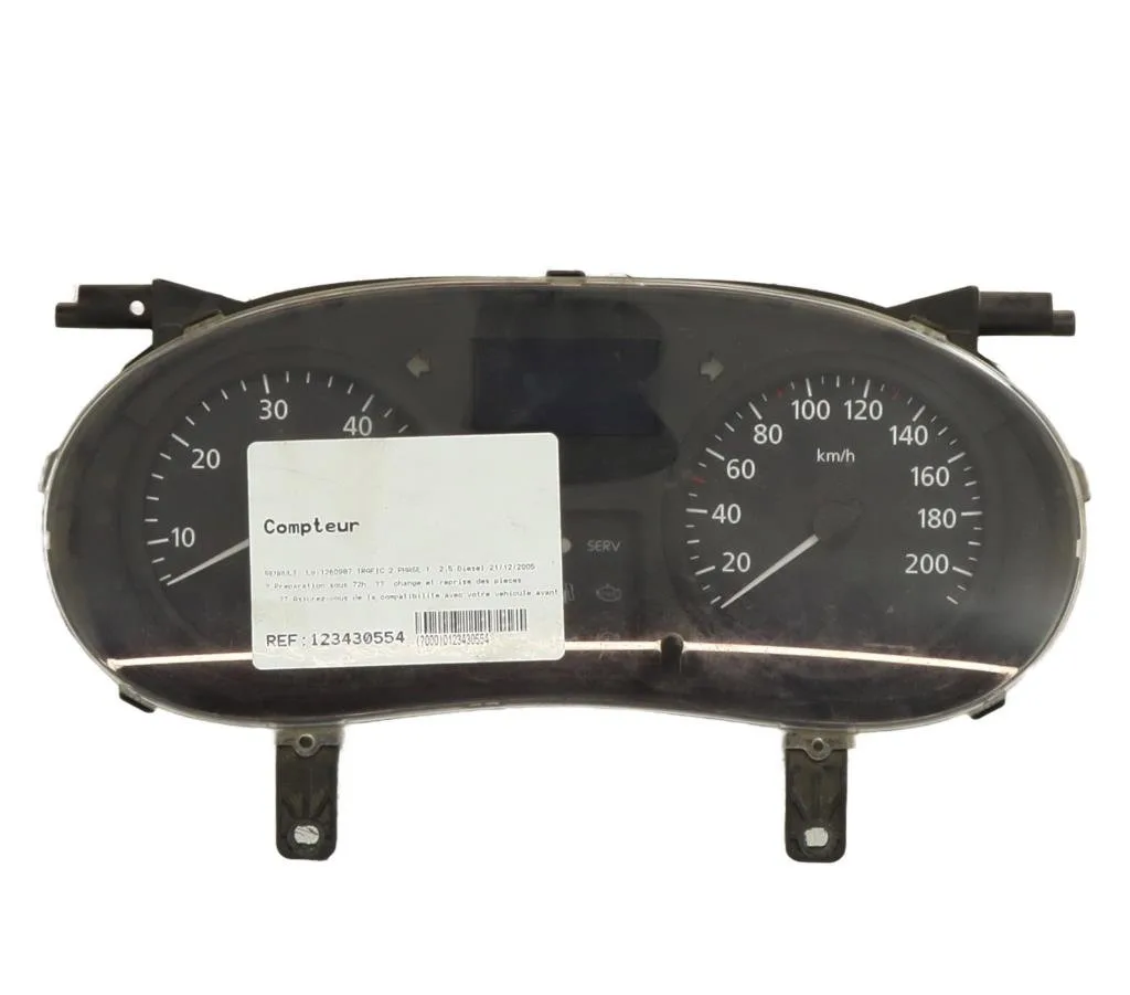 Compteur Renault TRAFIC II Autobus-Autocar (JL) 2.5 dci 135 (jl0d) (2003-2006) occasion