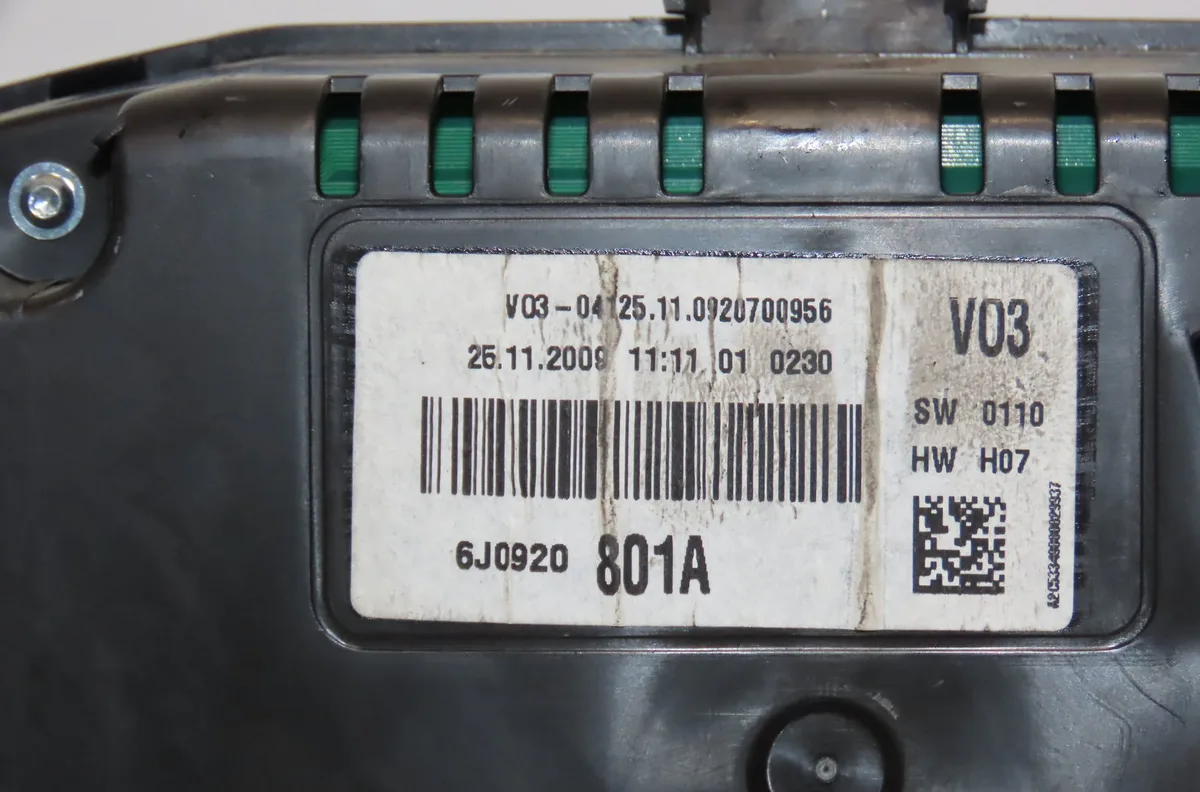 Compteur Seat IBIZA IV (6J5, 6P1) 1.4 tdi (2008-2010) 5 portes occasion