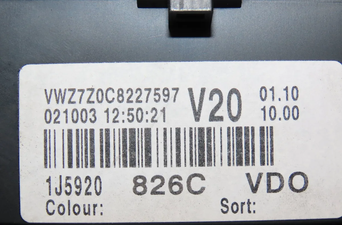 Compteur Volkswagen BORA I (1J2) 1.9 tdi (1998-2005) occasion