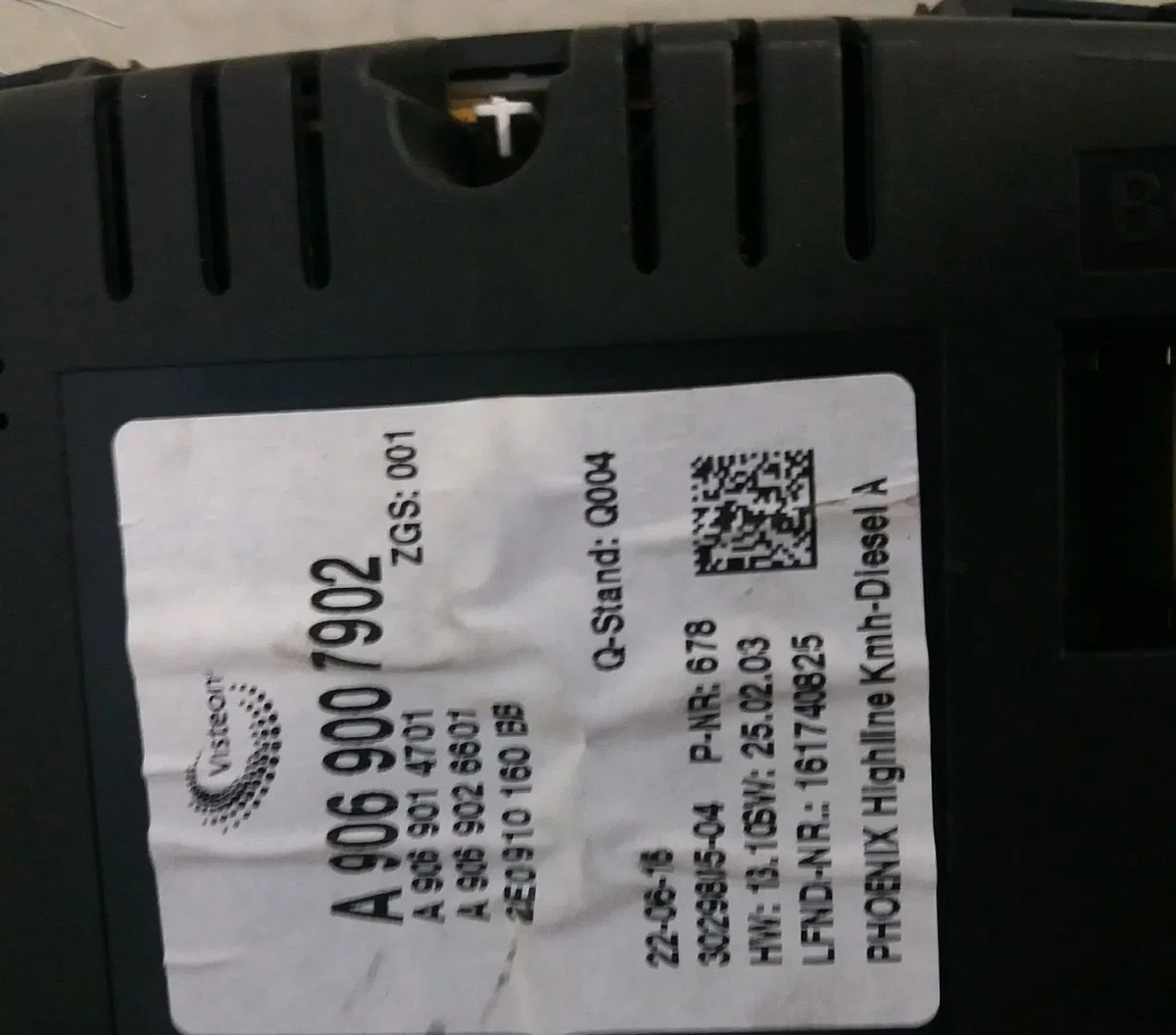 Compteur Volkswagen CRAFTER 30-50 Camionnette (2E_) 2.0 tdi (2011-2016) occasion