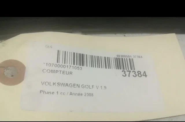 Compteur Volkswagen GOLF V (1K1) 1.9 tdi (2003-2008) 5 portes occasion