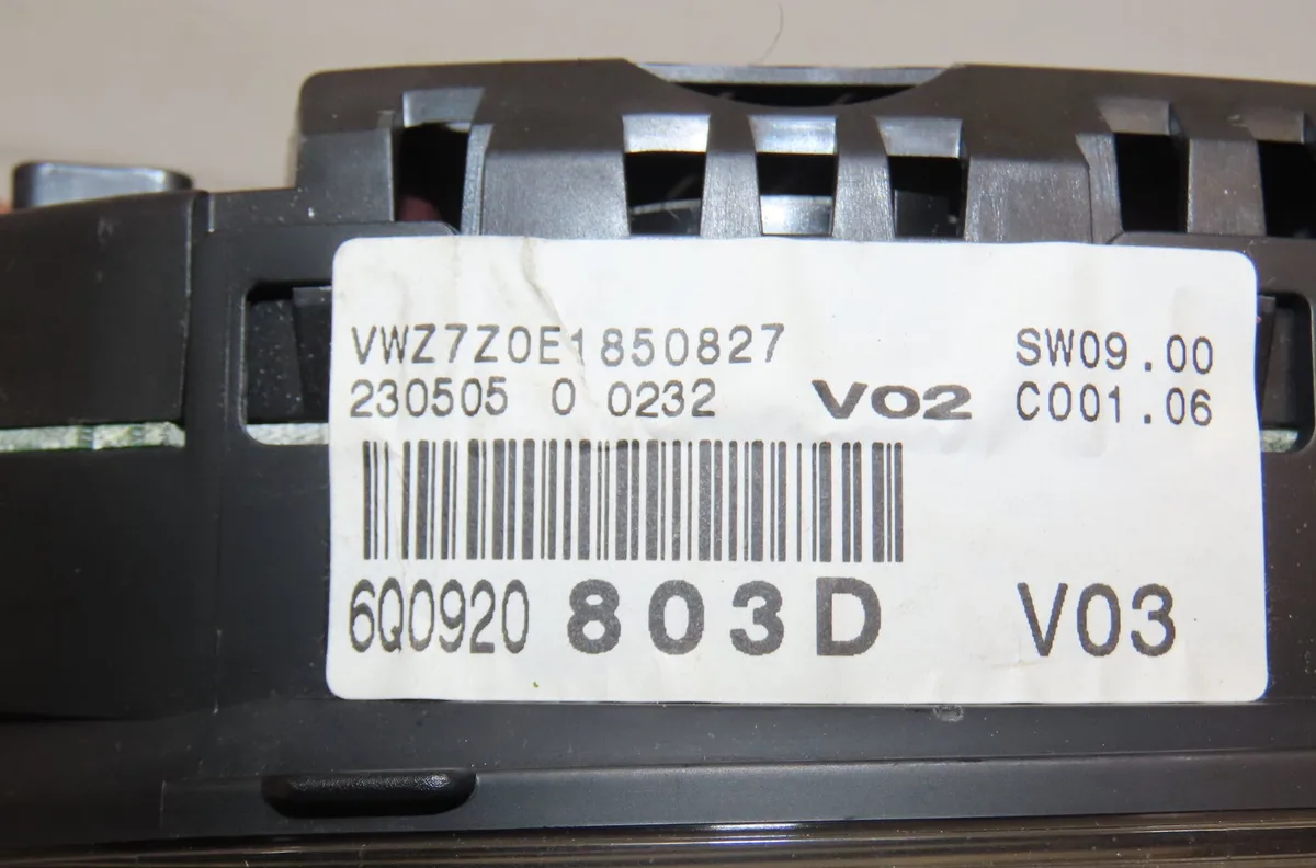 Compteur Volkswagen POLO (9N_, 9A_) 1.4 tdi (2001-2005) 5 portes occasion