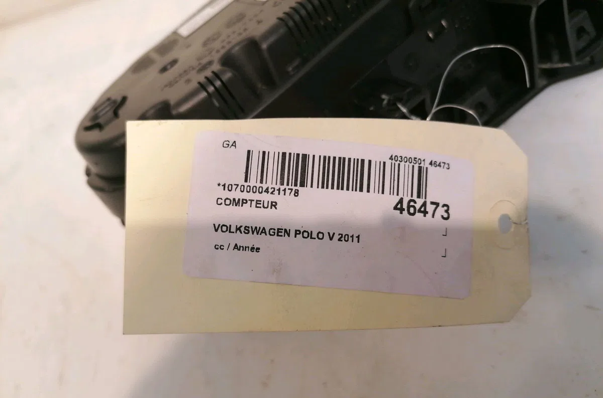 Compteur VOLKSWAGEN POLO V 2011 occasion