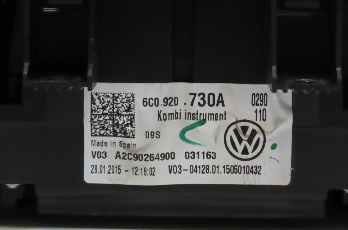 Compteur Volkswagen POLO V (6R1, 6C1) 1.2 tsi 16v (2014-2017) 5 portes occasion