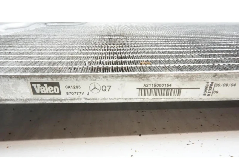 Condenseur de clim pour MERCEDES CLASSE E 211 PHASE 1