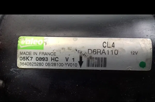 Démarreur Citroen C2 (JM_) 1.4 hdi (2003-2009) 3 portes occasion