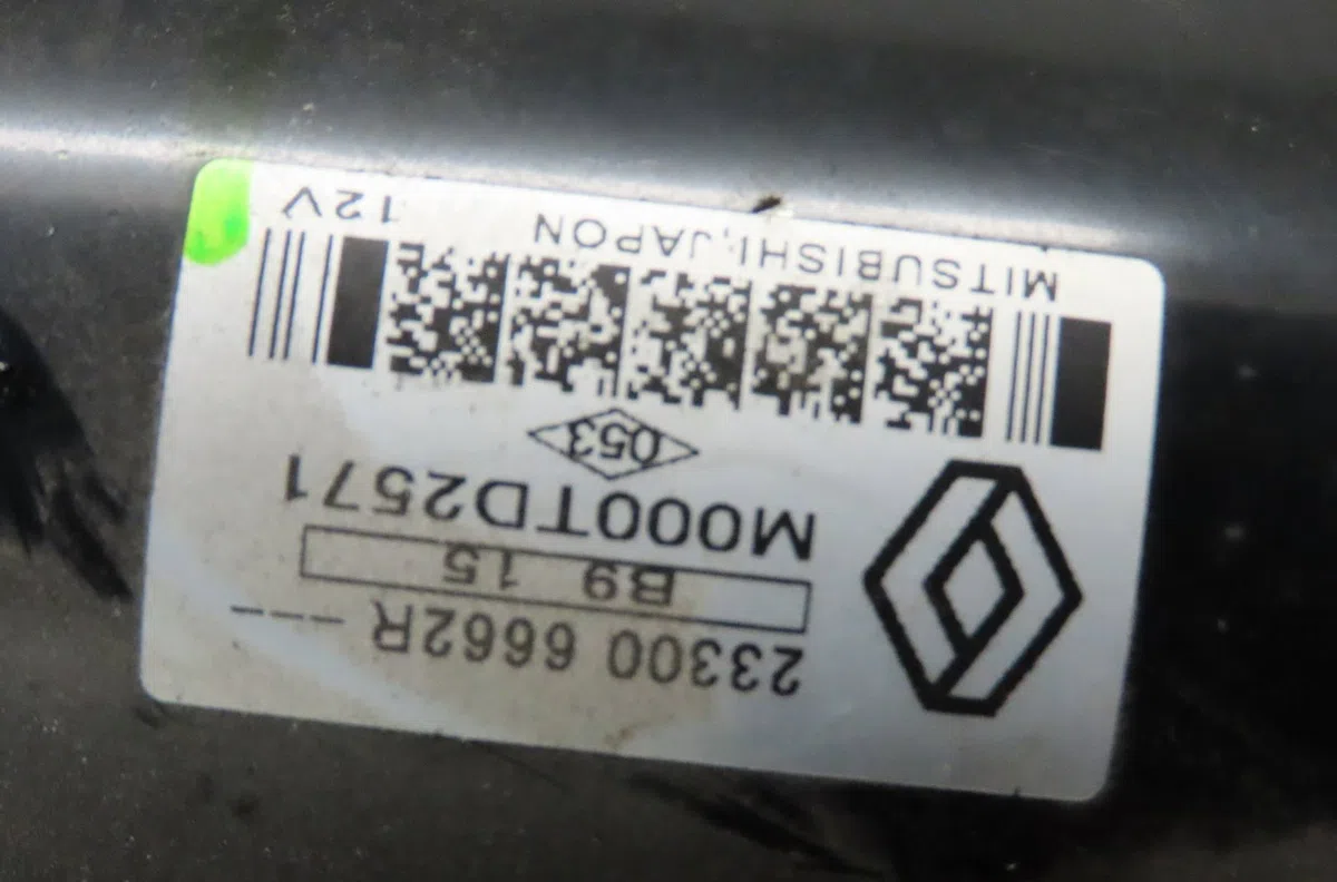 Démarreur Dacia DOKKER Monospace (KE_) 1.3 tce 130 (kene) (2019) occasion