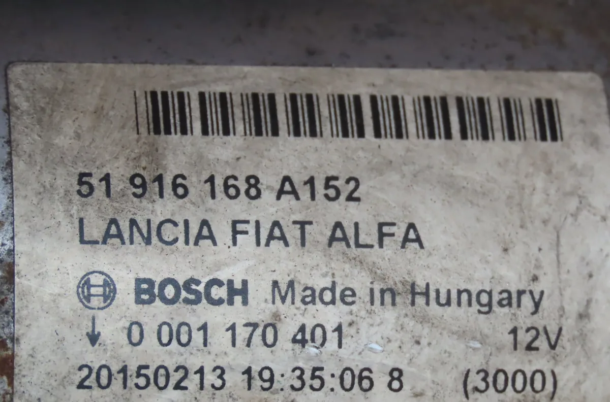 Démarreur Fiat 500X (334_) 1.4 (334axc1b, 334axc11) (2014) occasion