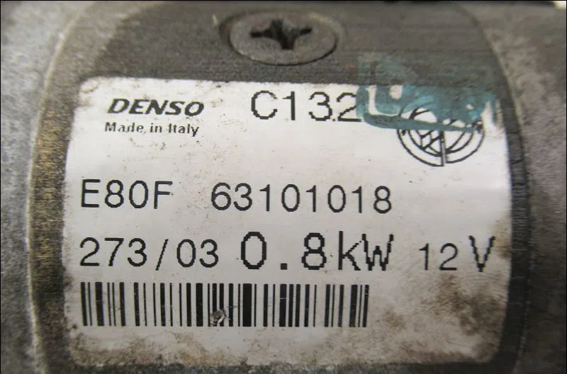Démarreur Fiat PUNTO (188_) 1.2 60 (188.030, .050, .130, .150, .230, .250) (1999-2010) occasion