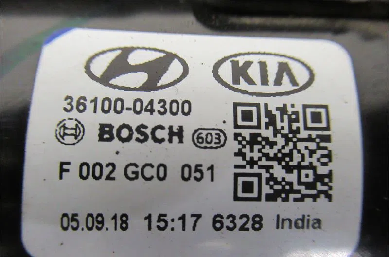 Démarreur Kia PICANTO III (JA) 1.0 (2017) 5 portes occasion