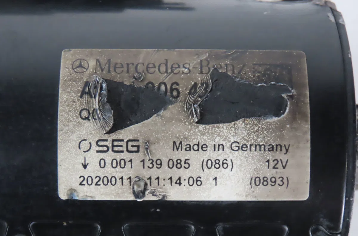 Démarreur Mercedes-benz SPRINTER 3,5-t Camionnette (B907, B910) 316 cdi rwd (907.631, 907.633, 907.635, 907.637) (2018) 