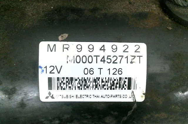 Démarreur MITSUBISHI COLT occasion