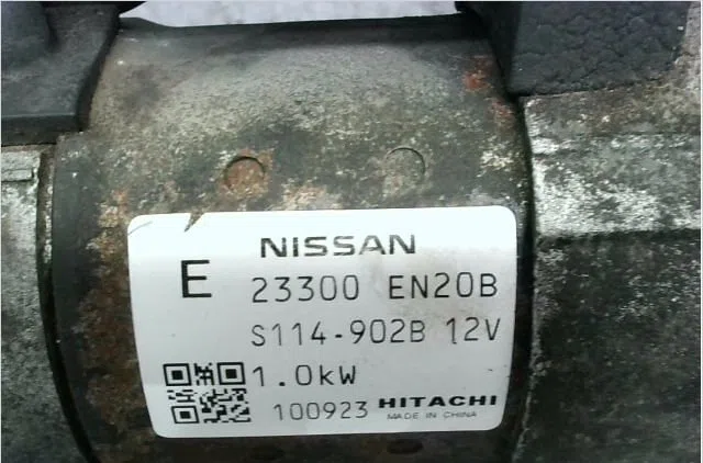 Démarreur Nissan JUKE (F15) 1.6 dig-t (2010) occasion