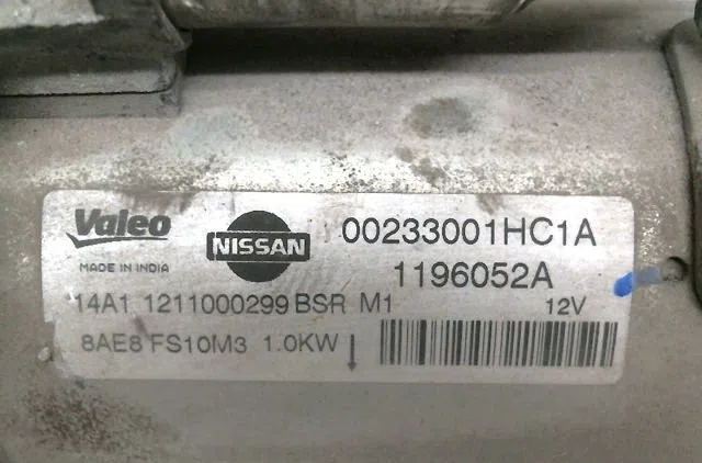 Démarreur NISSAN MICRA IV occasion