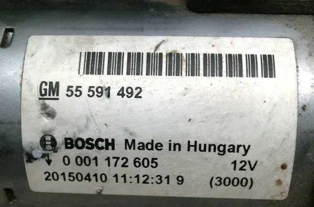Démarreur OPEL CORSA V occasion