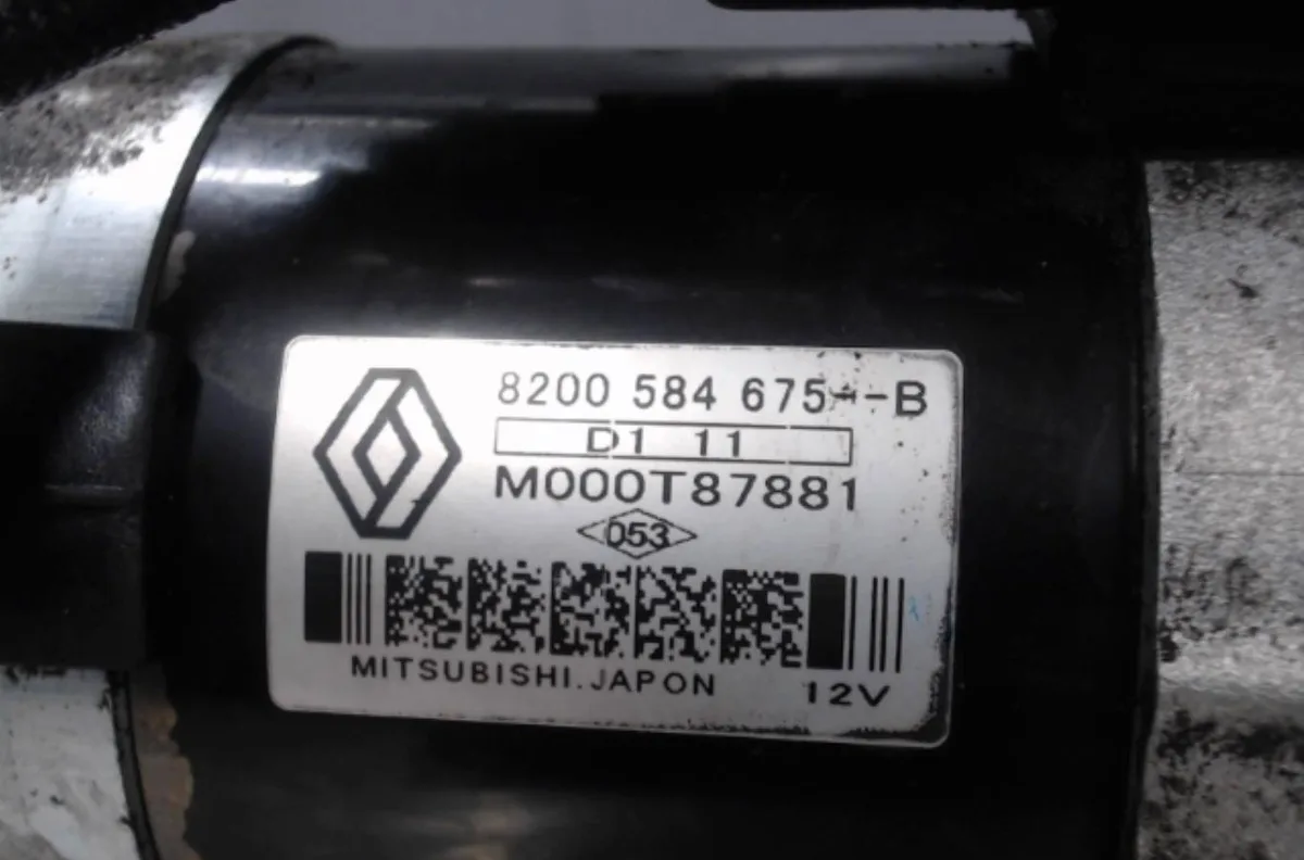 Démarreur Renault MODUS - GRAND MODUS (F-JP0_) 1.5 dci (jp02) (2007) occasion