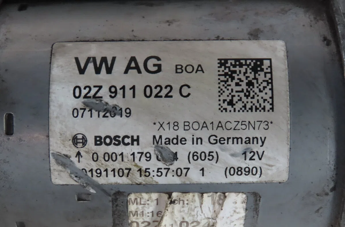 Démarreur Volkswagen GOLF VII (5G1, BQ1, BE1, BE2) 1.0 tsi (2015-2020) occasion