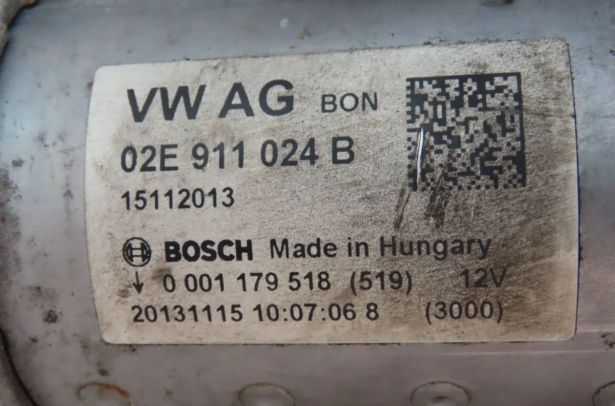 Démarreur Volkswagen GOLF VII (5G1, BQ1, BE1, BE2) 2.0 gti (2013-2020) occasion
