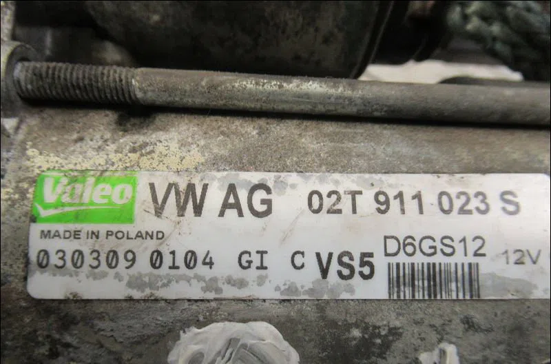 Démarreur Volkswagen POLO (9N_, 9A_) 1.2 (2002-2007) occasion