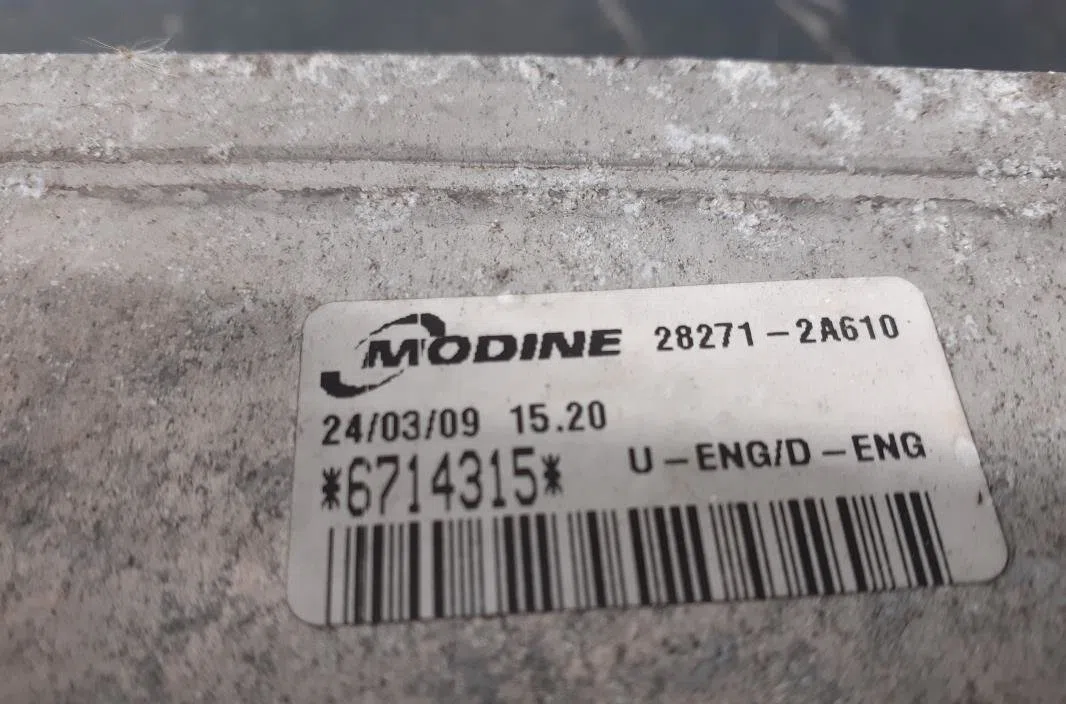 Echangeur air Hyundai I30 (FD) 1.6 crdi (2007-2011) occasion