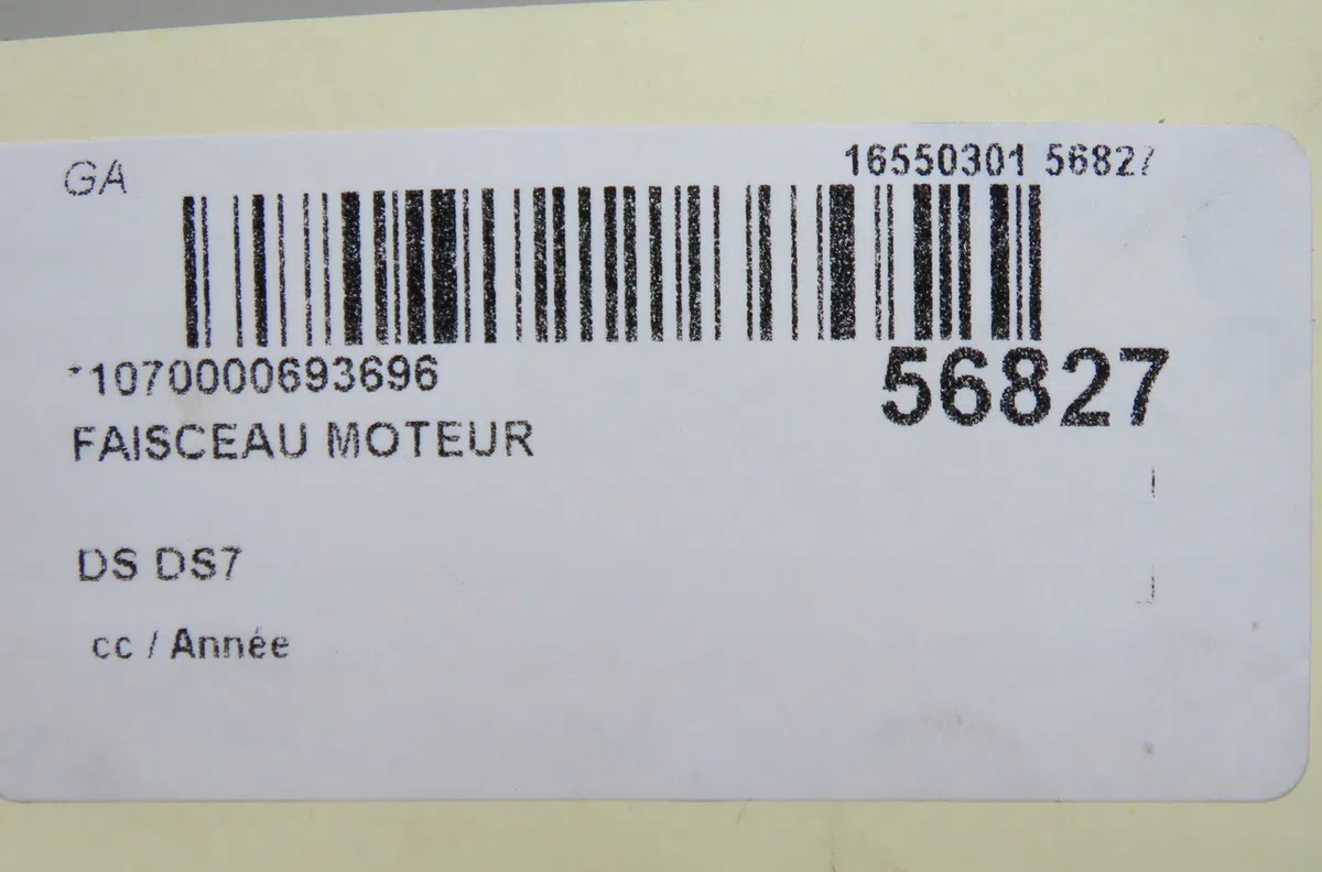 Faisceau moteur DS DS7 occasion