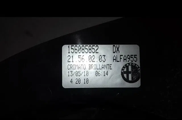 Feu arrière droit Alfa romeo MITO (955_) 1.6 jtdm (955axc1b) (2008-2015) occasion
