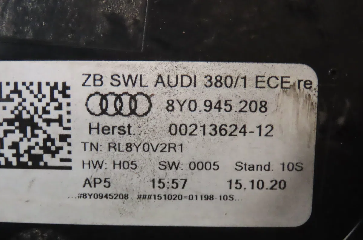 Feu arrière droit AUDI A3 2021 occasion