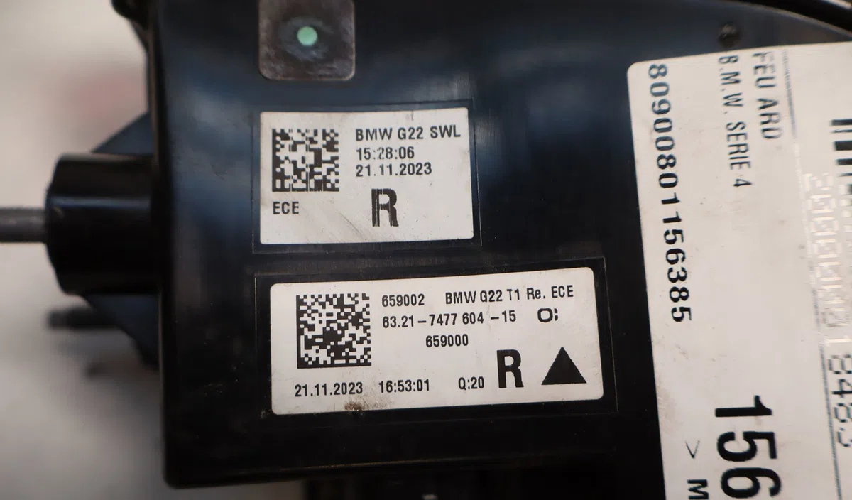 Feu arrière droit Bmw I4 (G26) Edrive40 (2021) occasion