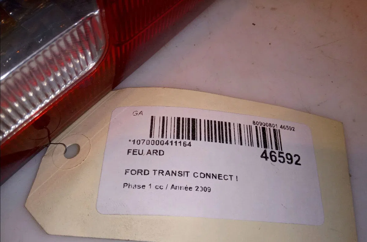 Feu arrière droit Ford TRANSIT CONNECT (P65_, P70_, P80_) 1.8 di (2002-2013) occasion
