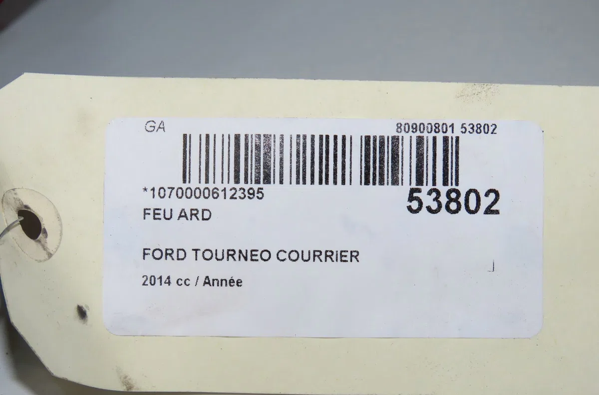 Feu arrière droit Ford TRANSIT COURIER B460 Monospace 1.6 tdci (2014) occasion