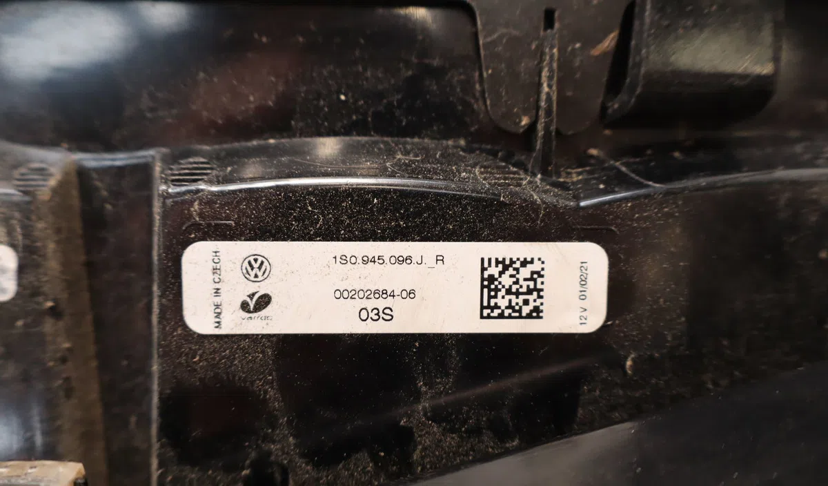 Feu arrière droit Volkswagen UP! (121, 122, BL1, BL2, BL3, 123) 1.0 (2011-2020) occasion
