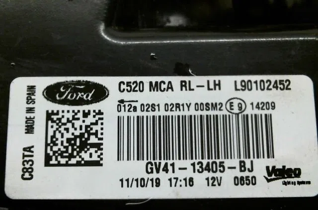 Feu arrière gauche Ford KUGA II (DM2) 1.5 ecoboost e85 (2019-2019) occasion