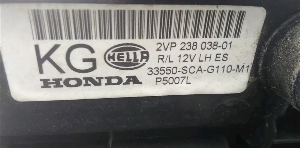Feu arrière gauche Honda CR-V II (RD_) 2.2 ctdi (rd9) (2005-2006) occasion