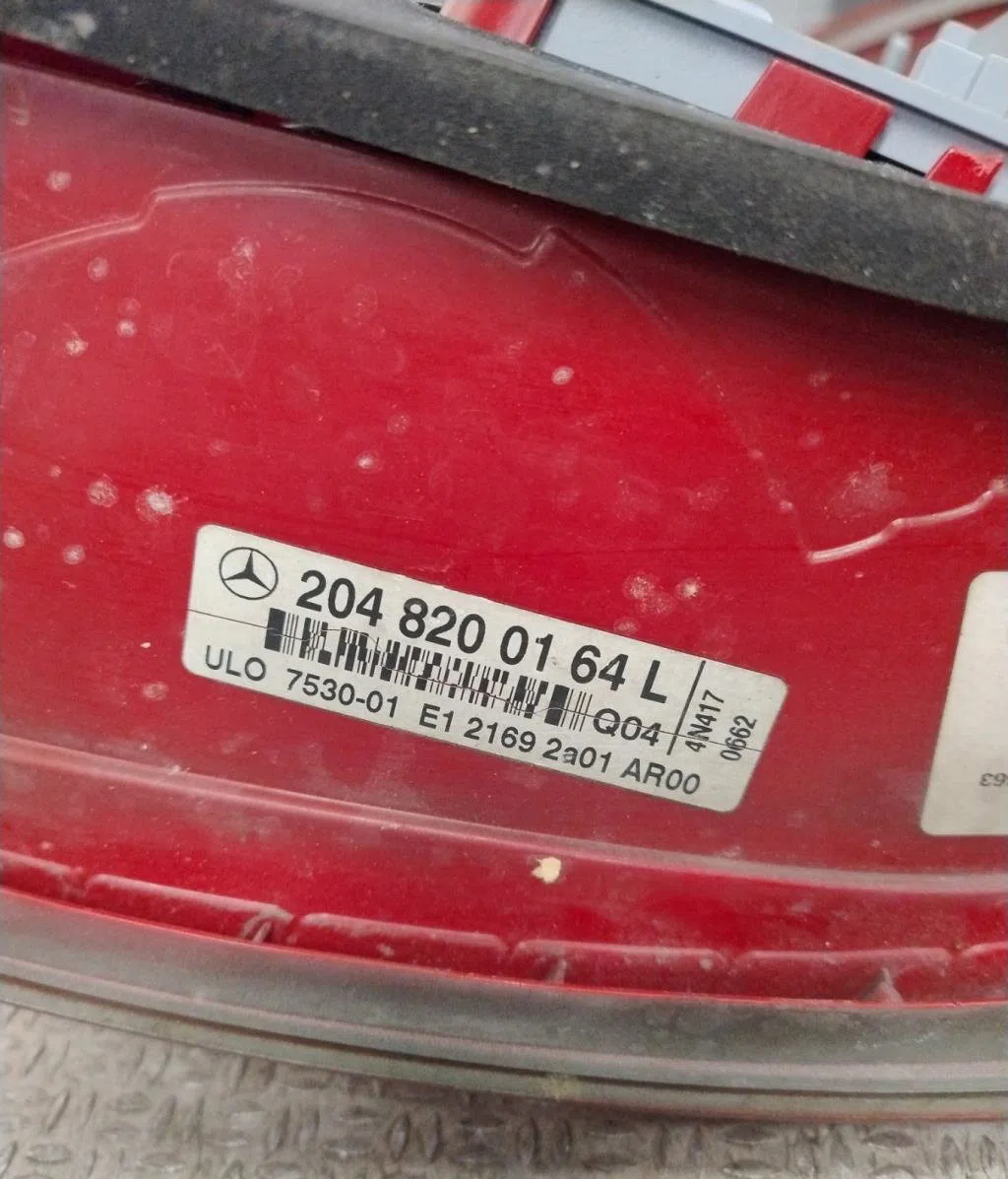 Feu arrière gauche MERCEDES CLASSE C 204 PHASE 1 occasion