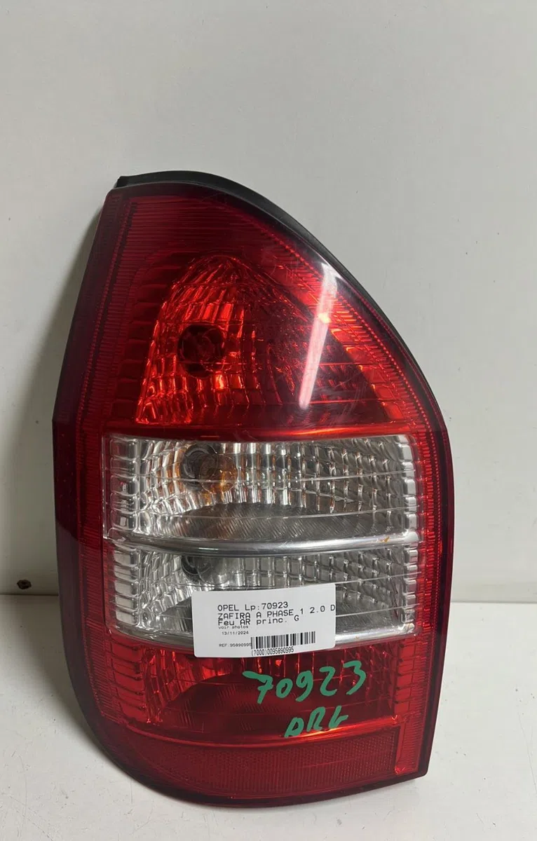 Feu arrière gauche Opel ZAFIRA A Monospace (T98) 2.0 di 16v (f75) (1999-2005) 5 portes occasion