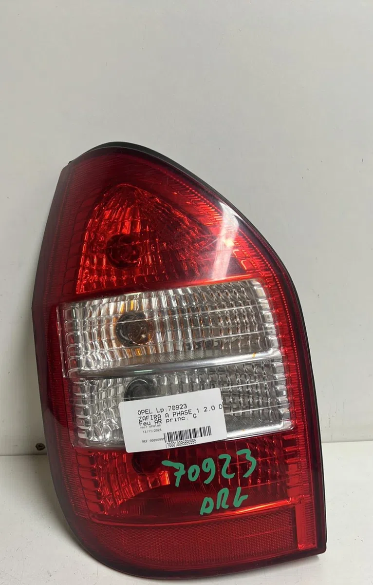 Feu arrière gauche Opel ZAFIRA A Monospace (T98) 2.0 di 16v (f75) (1999-2005) 5 portes occasion